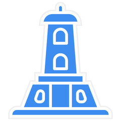 Newzealand Monument Icon Style