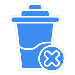 End Of Life Disposal Icon Style