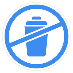 Zero Waste Icon Style