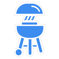 Barbecue Icon Style