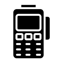 Pos Terminal Line Icon Style