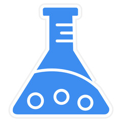 Volumetric Flask Icon Style