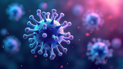 Detailed coronavirus illustration high resolution medical graphic