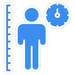 Body Mass Index Icon Style
