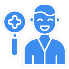 Patient Examination Icon Style