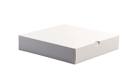 Blank White Cardboard Box Packaging Mockup for Product Presentation and Branding Design