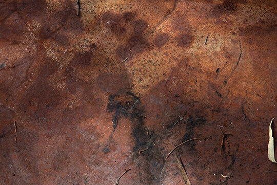rusty metal background