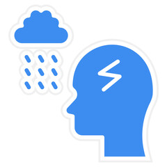 Depression Icon Style