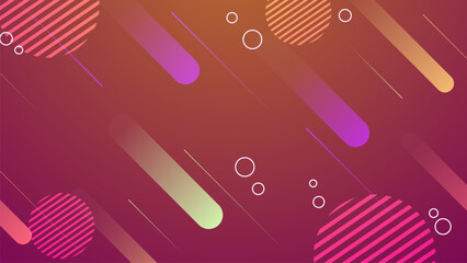 Geometric Abstract Gradient Vector Background