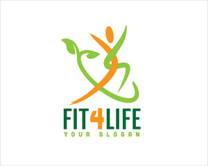 Fit Health Logo Design