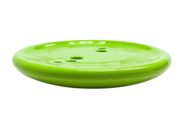 Lime Green Floating Bowl Abstract Kitchenware Home D cor Circular Design Centerpiece on transparent background