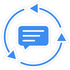 Feedback Loop Icon Style