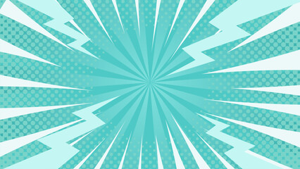 Flat comic style background Design