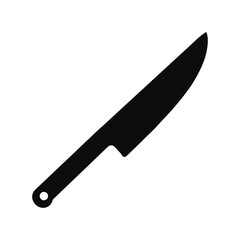 knife icon isolated on white background