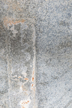 Close up of rusty zinc sheet background surface
