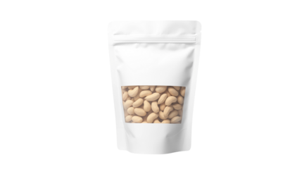Roasted Cashews in Stand Up Pouch Packaging Ready for Snacking or Wholesale Distribution