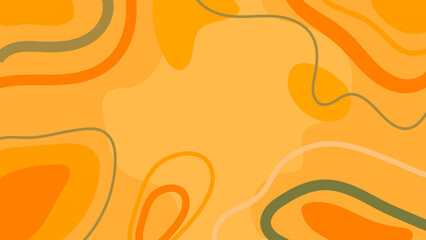 Hand Drawn Flat Vector Background