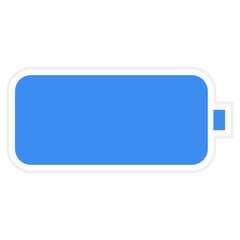 Empty Battery Icon Style