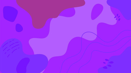 Hand Drawn Flat Vector Background