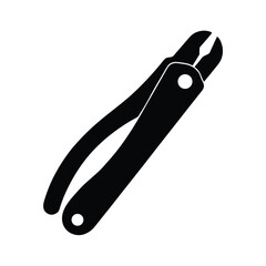 Diagonal Pliers Icon.