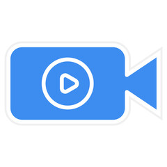 Live Broadcast Icon Style