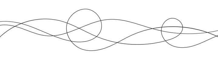 Thin wavy line pattern with flowing curves, undulating abstract background. Squiggle design for subtle. Flat vector illustration isolated on white background. Vector Illustration . EPS 20 . 