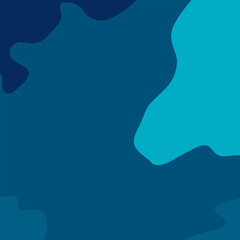 Abstract background featuring two contrasting shades of blue, with soft, organic shapes creating a gentle flow from left to right