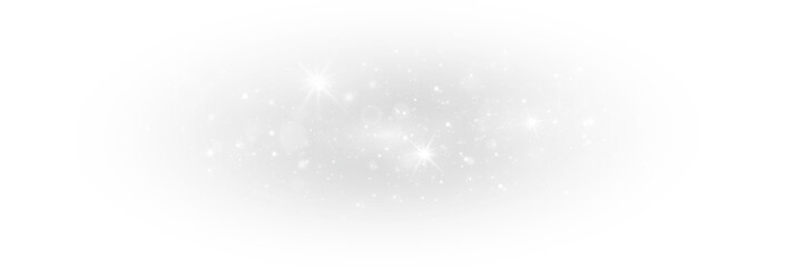 Magical White Light Burst – Luxurious Seamless Sparkle Particles with Glowing Bokeh Overlay, Perfect for Holiday, Celebration, Wedding, and Fantasy Design Backgrounds and PNG Effects