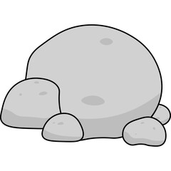 Stone Flat Illustration