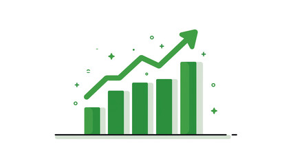  Market  Graph  sale .business graph with arrow