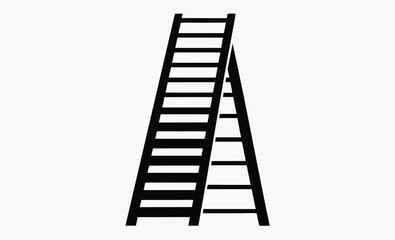 Ladder Silhouette Vector