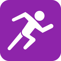 Running icon vector image. Suitable for mobile apps, web apps and print media.