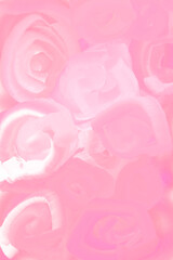 Obraz premium pink rose petals background