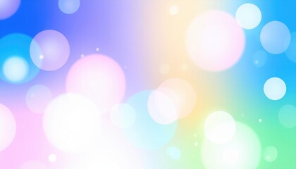 Colorful bokeh background studio digital art vibrant abstract bright atmosphere