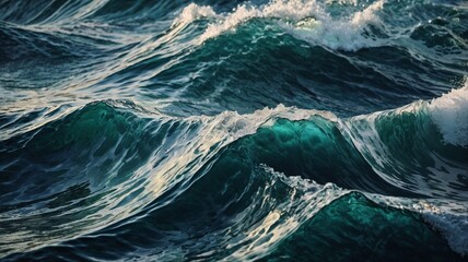 blue wave background