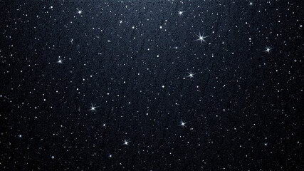Fototapeta premium Sparkling night sky glitter background cosmic dust