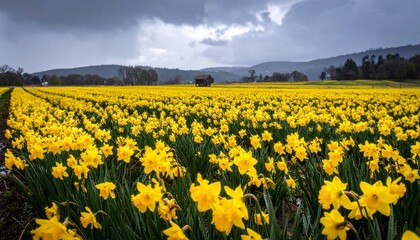 Fototapeta premium field of dandelions