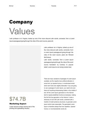 Company Values Report