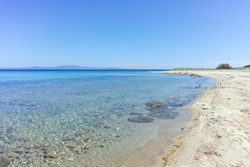 Obraz premium Historical town of Afytos, Kassandra, Chalkidiki, Greece