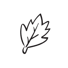 Abstract Boho Outline Illustration