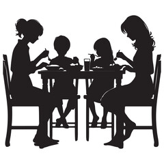 people in restaurant