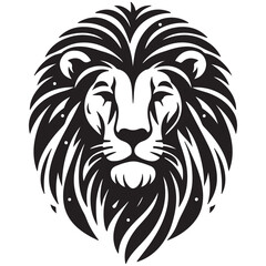 lion head vector