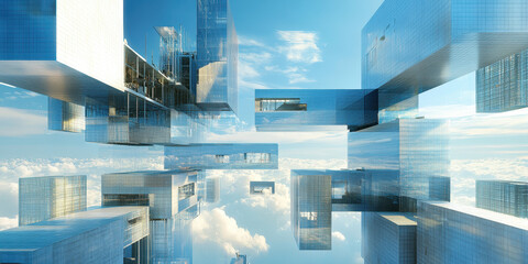 Floating Metropolis: Futuristic Architecture
