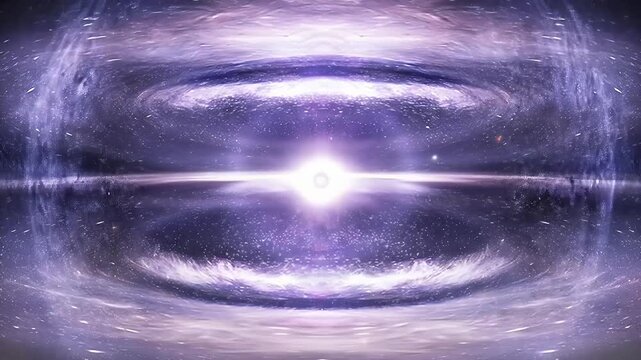A cosmic singularity event with a powerful gravitational lens effect