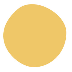 Abstract Boho Doodle Color Illustration