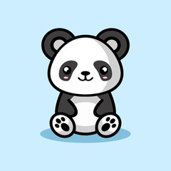cute cartoon panda bear