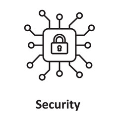 Security :Vector Icon which can easily modify or edit