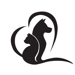 A classic black and white floral design element featuring elegant, curved leaves and intricate detailing. Perfect for use in decorative borders, logos, or vintage-inspired graphic designs.