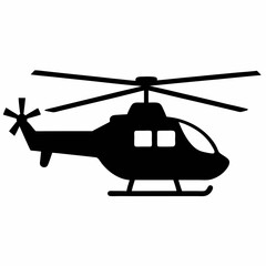 helicopter vector illustration