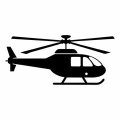 helicopter vector illustration